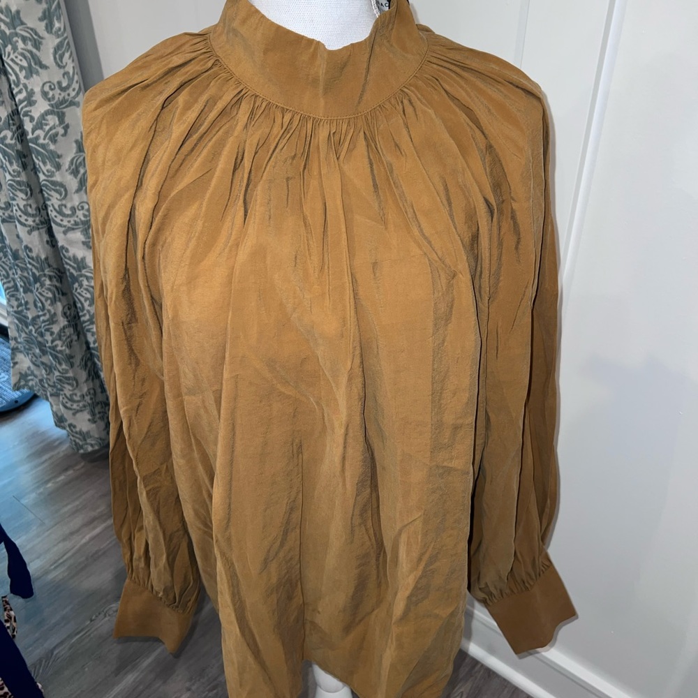 NWT Mustard Color Top